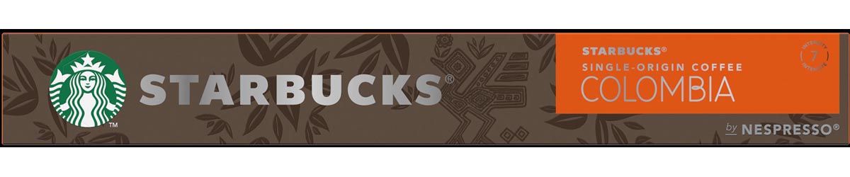 Starbucks by Nespresso koffiecapsules, So colombia, pak van 10 stuks afbeelding
