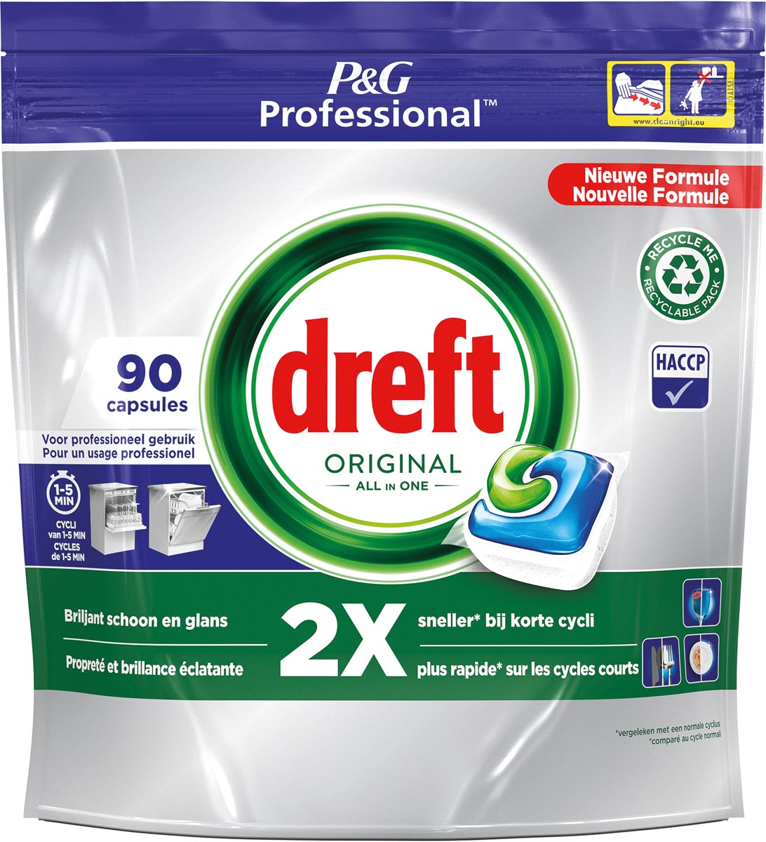 Dreft vaatwasmiddel Original Regular, 90 capsules Dreft vaatwasmiddel Original Regular, 90 capsules