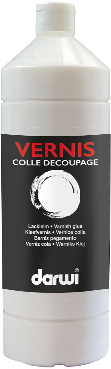 Darwi vernislijm, flacon van 1000 ml