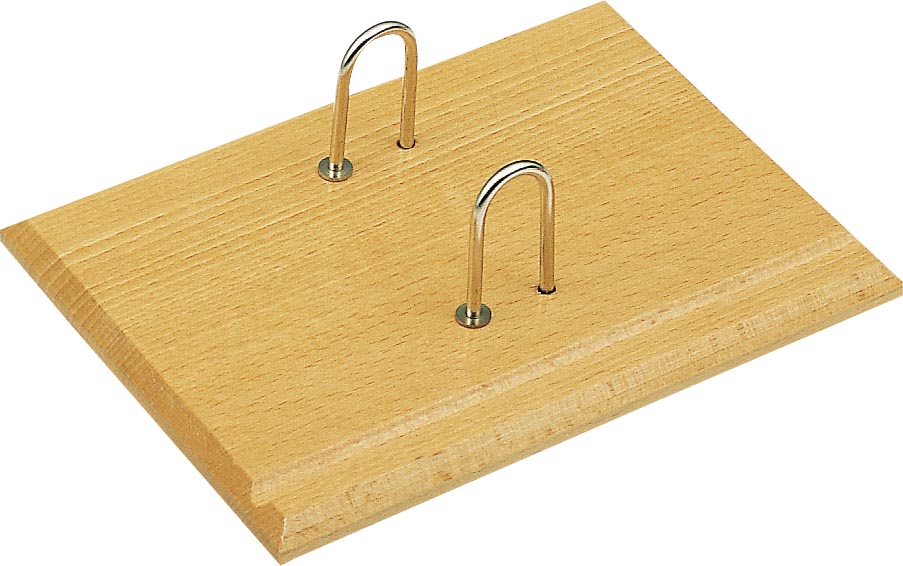 Wonday houten agenda- of memoblokhouder afbeelding