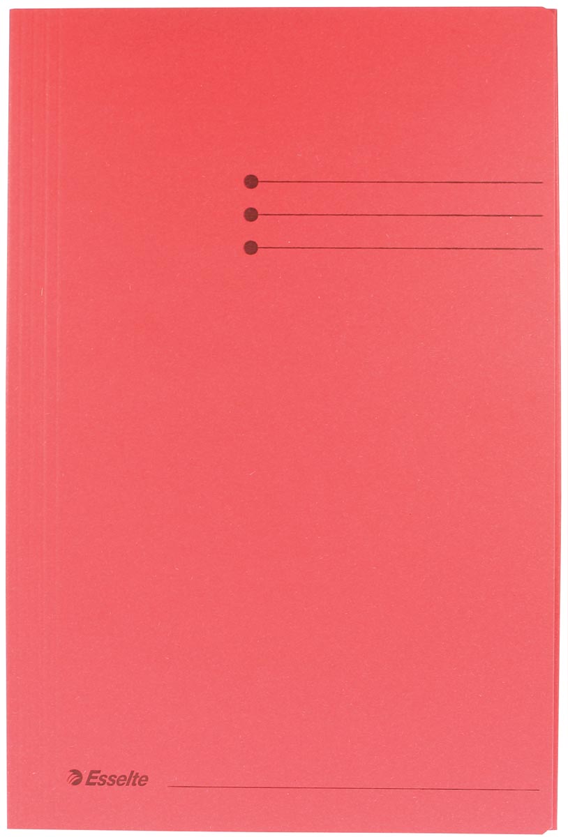 Esselte dossiermap rood, ft folio afbeelding