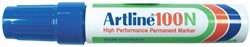 Permanent marker Artline 100N blauw