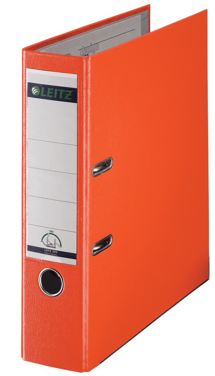 Leitz 180° ordner, A4, uit PP, rug van 8 cm, oranje afbeelding