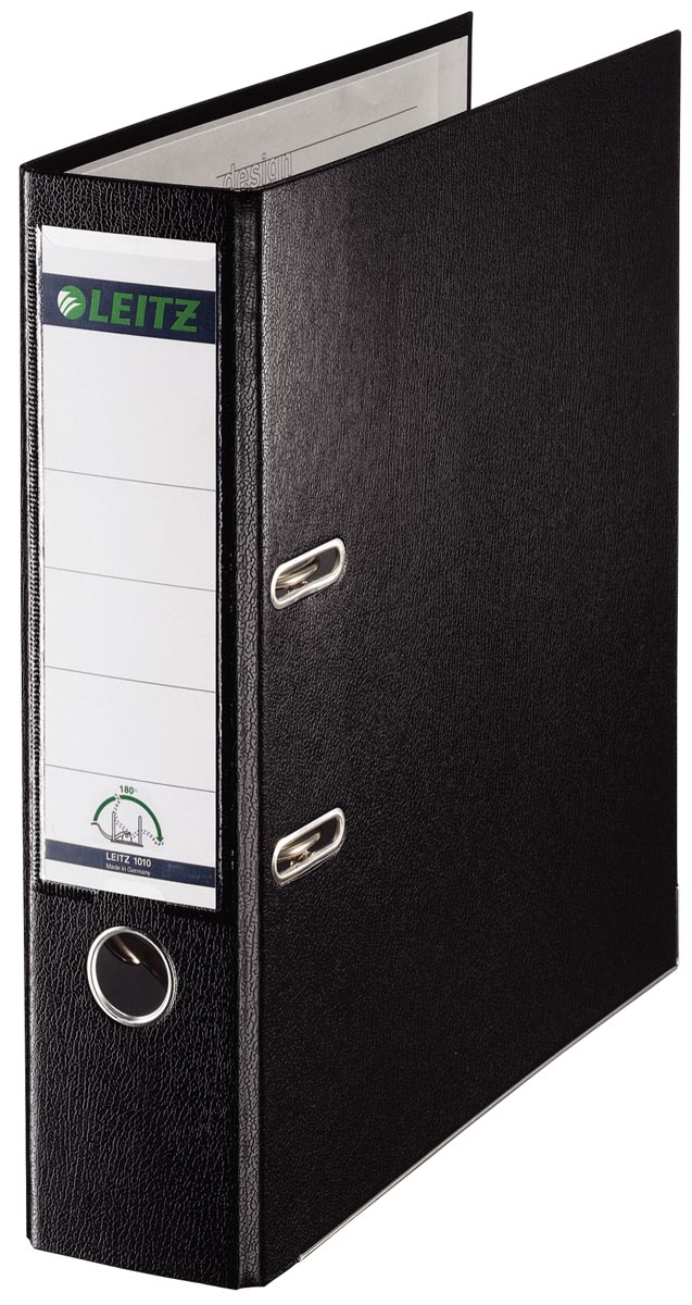 Leitz 180° ordner, A4, uit PP, rug van 8 cm, zwart afbeelding
