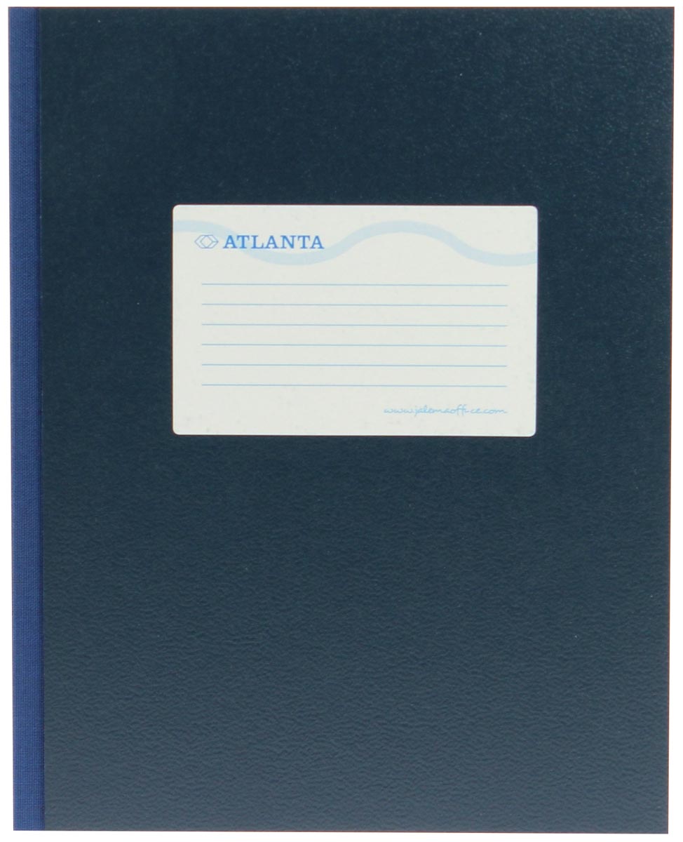Atlanta by Jalema breedkwarto&apos;s 128 bladzijden, blauw afbeelding