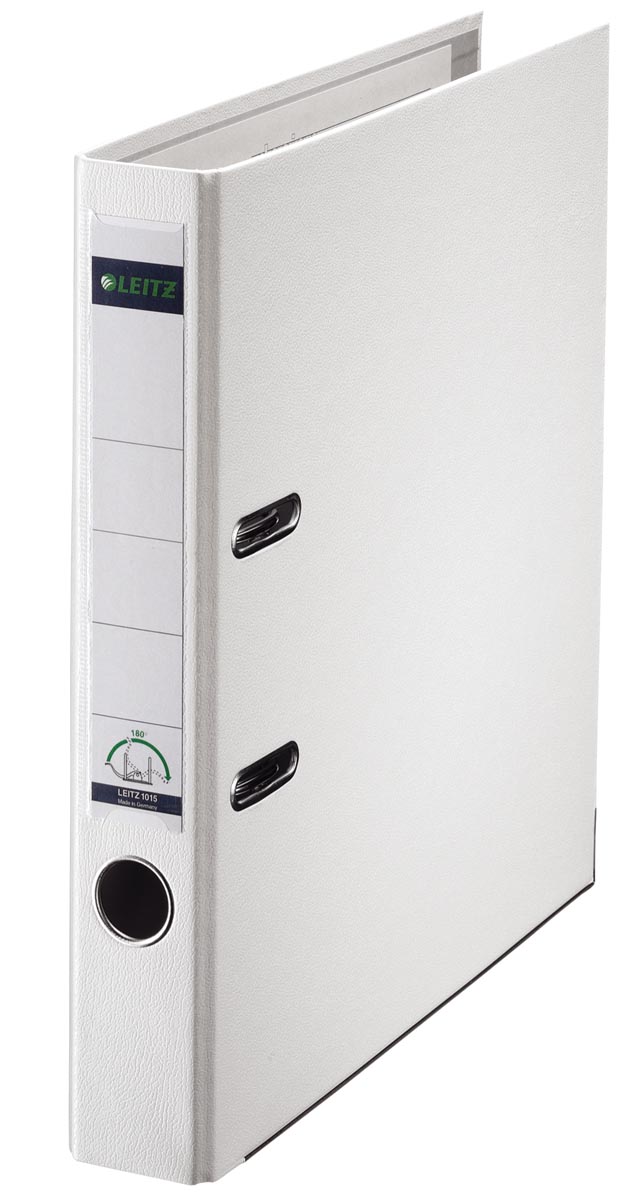 Leitz 180° ordner, A4, uit PP, rug van 5 cm, wit afbeelding