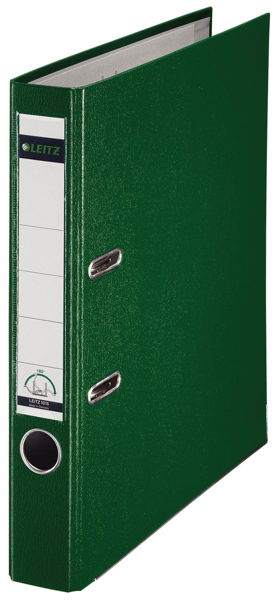 Leitz 180° ordner, A4, uit PP, rug van 5 cm, groen afbeelding