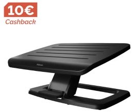 Fellowes Hana LT voetensteun, zwart