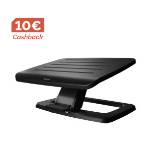 Fellowes Hana LT voetensteun, zwart afbeelding