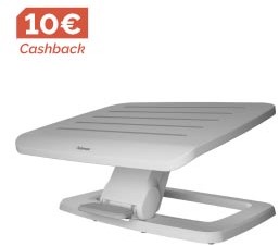 Fellowes Hana LT voetensteun, wit