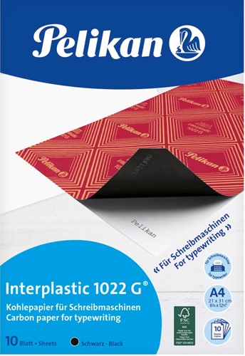 Pelikan carbonpapier Interplastic, etui van 10 vel