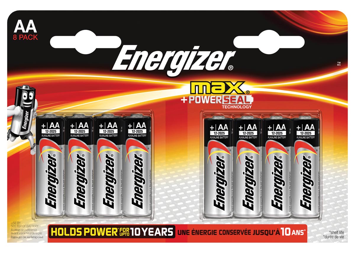Energizer Batterijen Max Aa Blister Van 8 Stuks huismerk kopen in de aanbieding Energizer Batterijen Max Aa Blister Van 8 Stuks huismerk kopen in de aanbieding