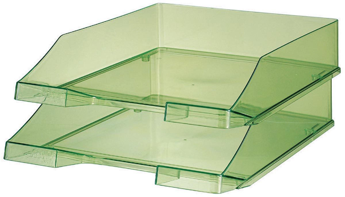 Han brievenbakje C4 transparant groen afbeelding
