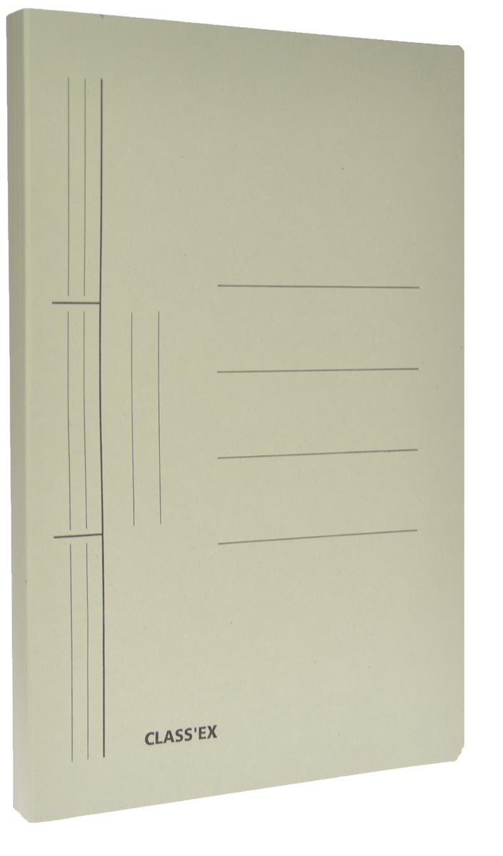 Class'ex hechtmap, ft 25 x 34,7 cm (voor ft folio), grijs