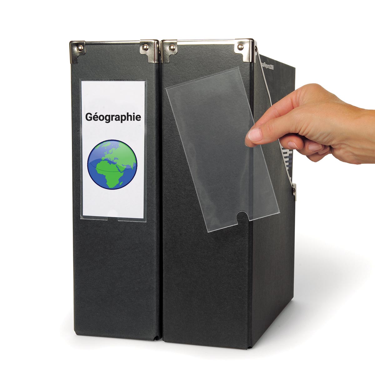 3L Etikethouder, ft 55 x 150 mm, etui van 6 stuks afbeelding