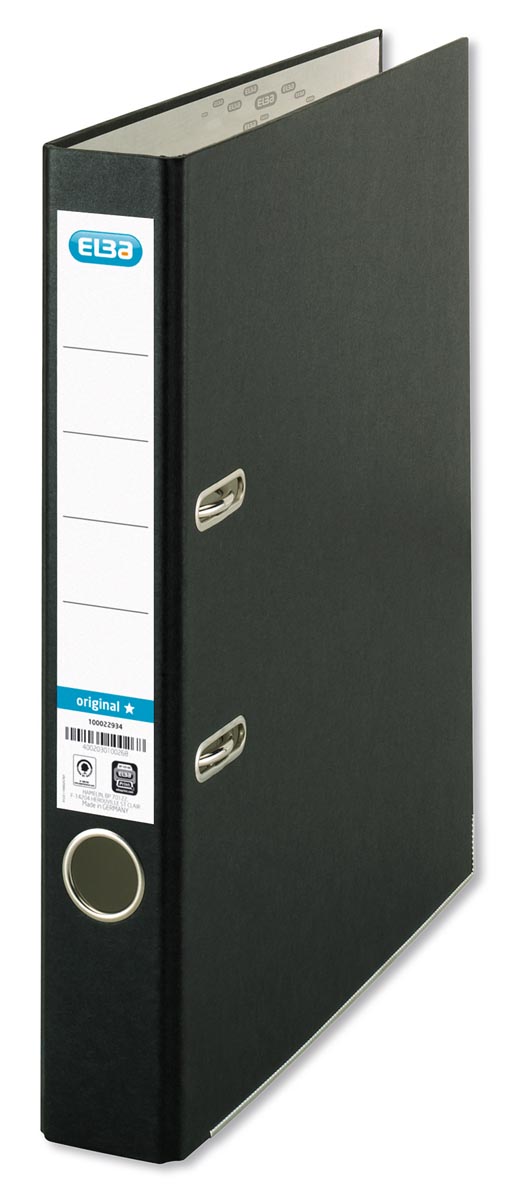 Elba ordner Smart Original zwart, rug van 5 cm Elba ordner Smart Original zwart, rug van 5 cm