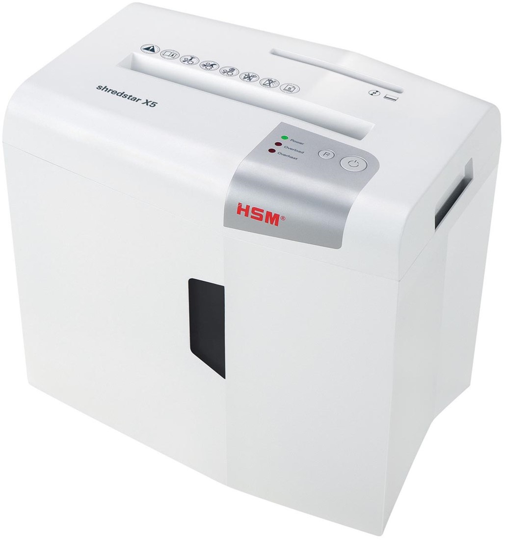 Destructeur HSM shredstar X12pro - Sécurité P-5, Coupe CD séparée