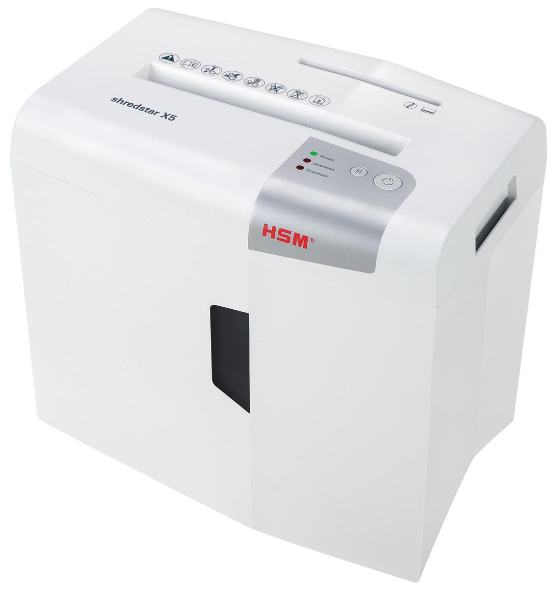 HSM shredstar X5 papiervernietiger, 4,5 x 30 mm afbeelding