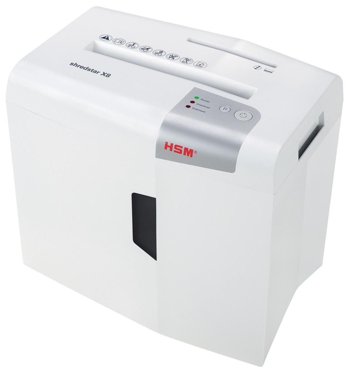 HSM shredstar X8 papiervernietiger, 4,5 x 30 mm