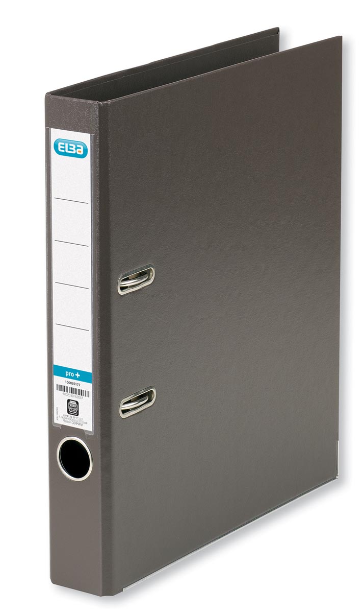 Elba ordner Smart Pro+, bruin, rug van 5 cm