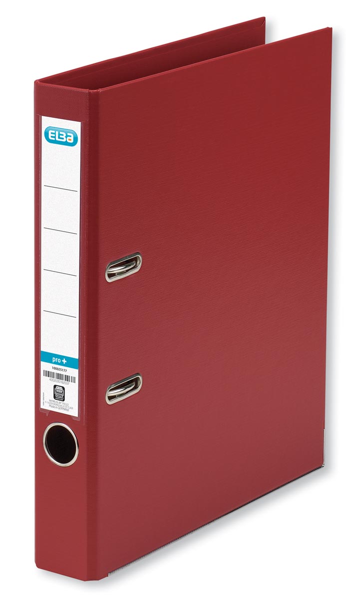 Elba ordner Smart Pro+, bordeaux, rug van 5 cm