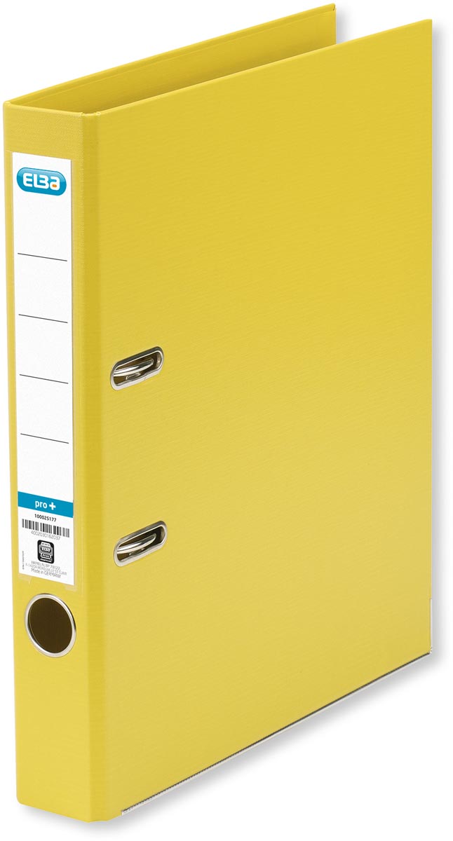 Elba ordner Smart Pro+, geel, rug van 5 cm afbeelding