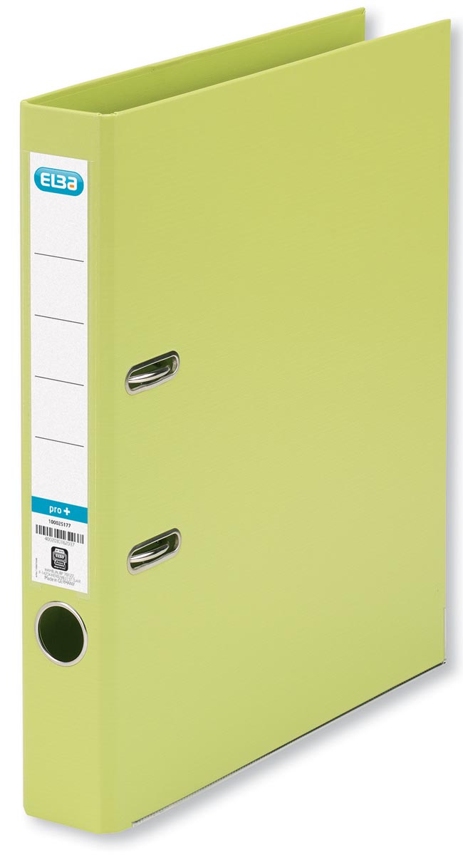 Elba ordner Smart Pro+, lichtgroen, rug van 5 cm