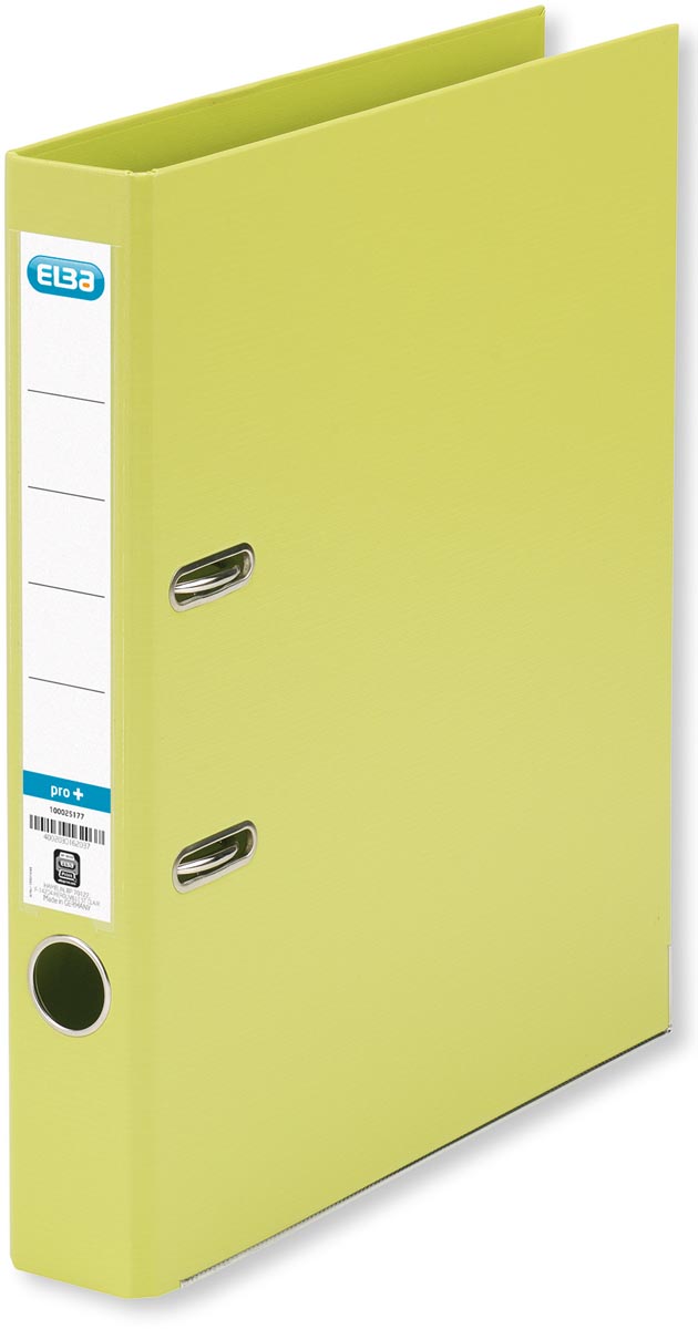 Elba ordner Smart Pro+, lichtgroen, rug van 5 cm afbeelding