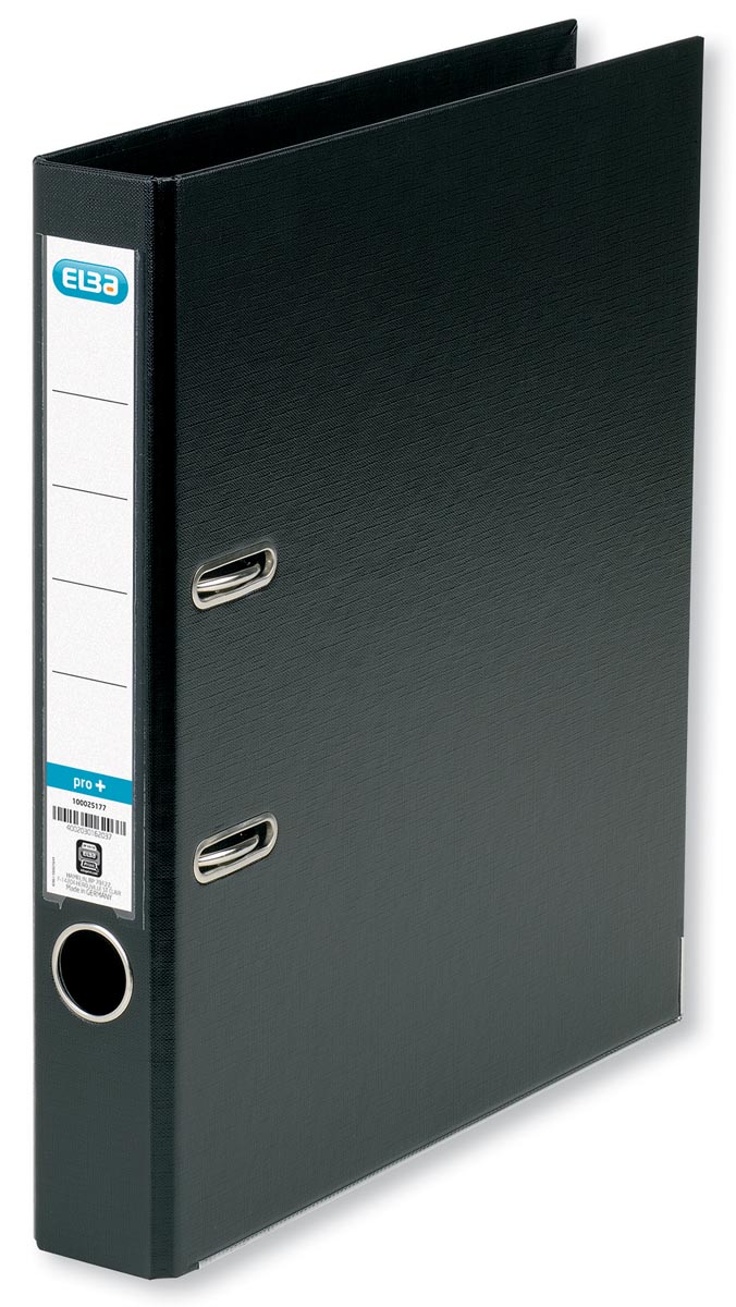 Elba ordner Smart Pro+, zwart, rug van 5 cm