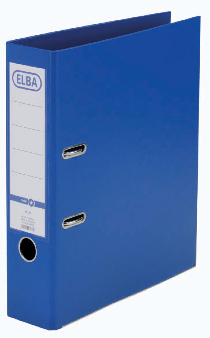 Elba ordner Smart Pro+, blauw, rug van 8 cm
