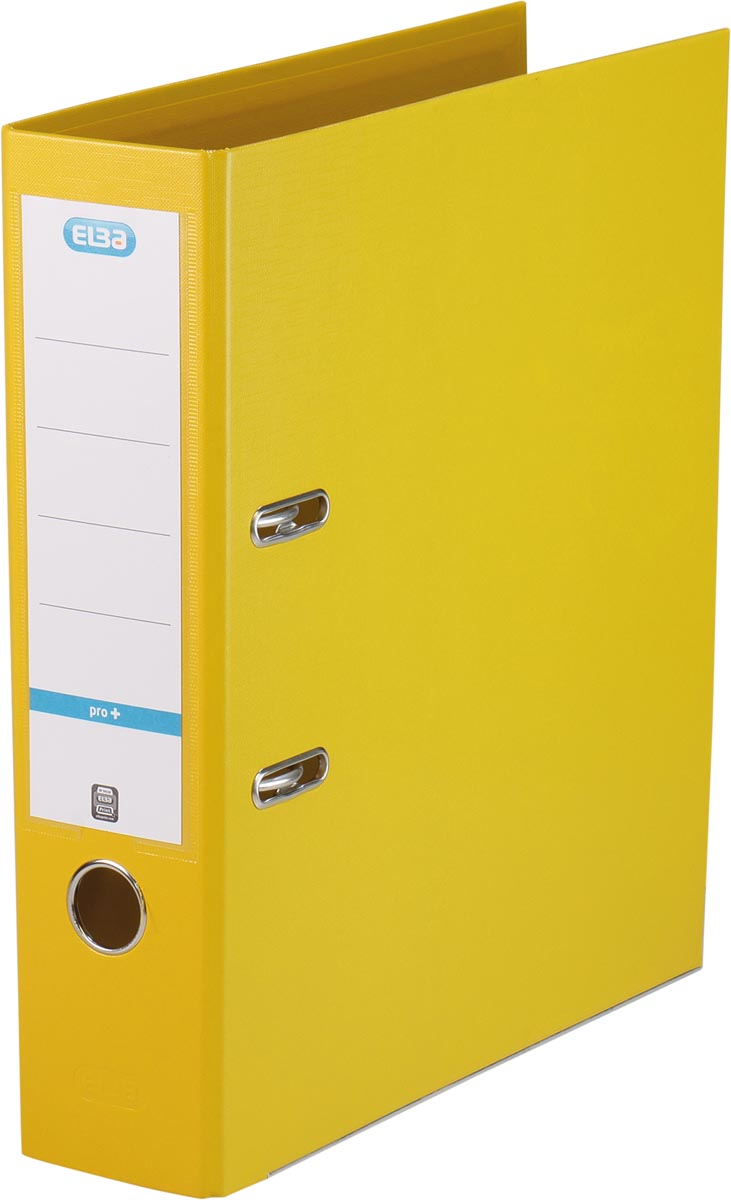 Elba ordner Smart Pro+, geel, rug van 8 cm afbeelding
