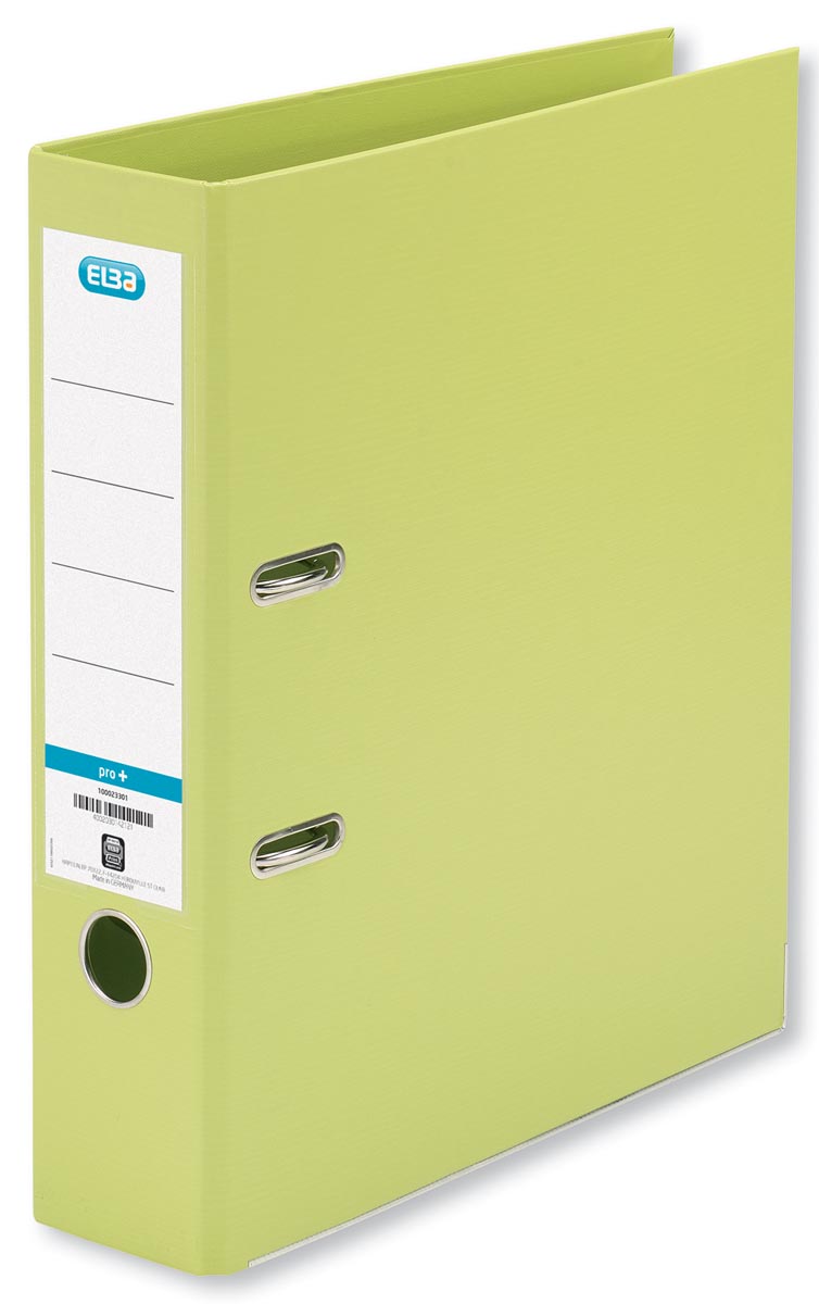 Elba ordner Smart Pro+, lichtgroen, rug van 8 cm