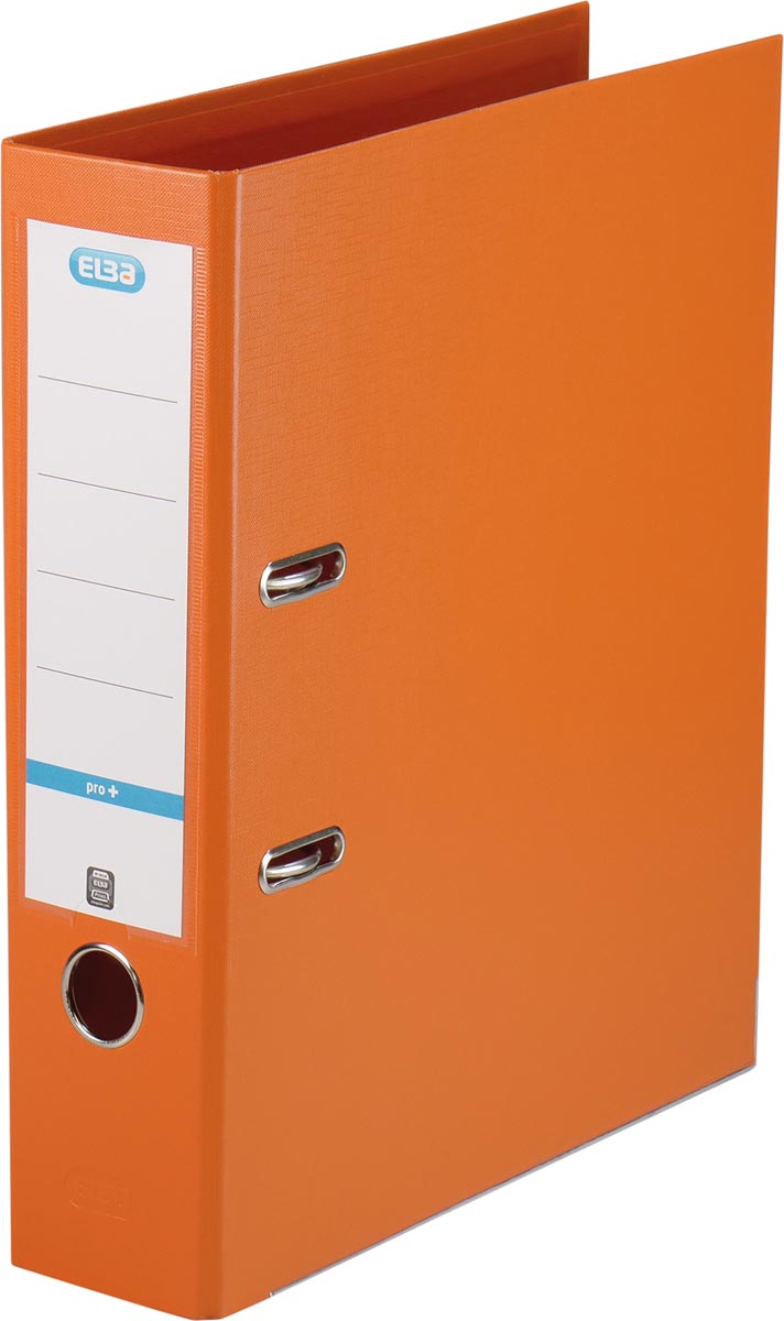 Elba ordner Smart Pro+, oranje, rug van 8 cm afbeelding