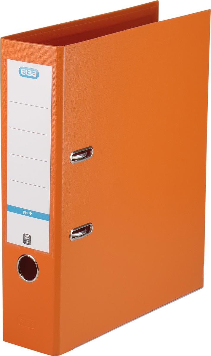 Elba ordner Smart Pro+, oranje, rug van 8 cm