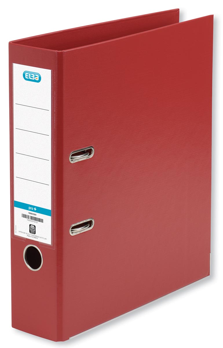 Elba ordner Smart Pro+, rood, rug van 8 cm