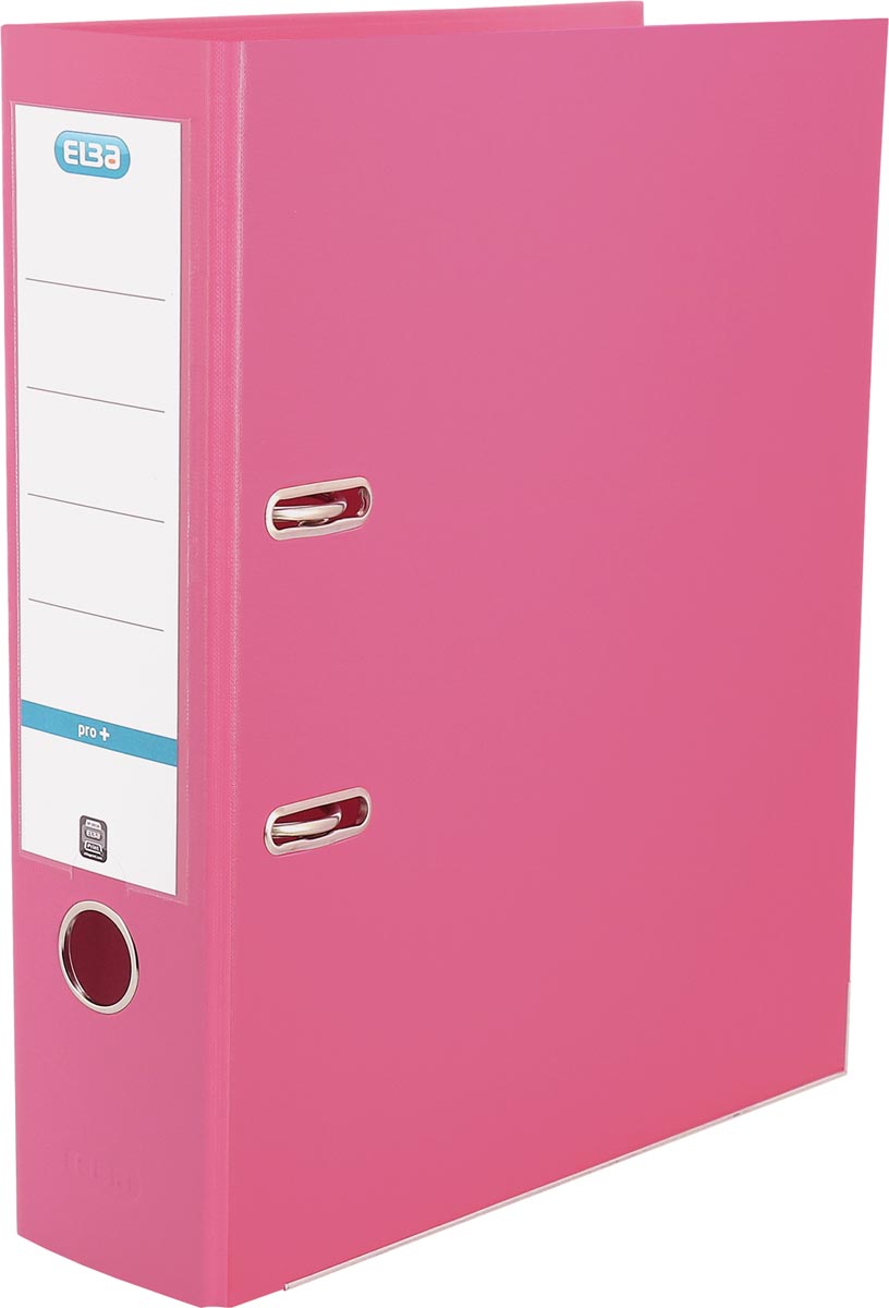 Elba ordner Smart Pro+, roze, rug van 8 cm afbeelding