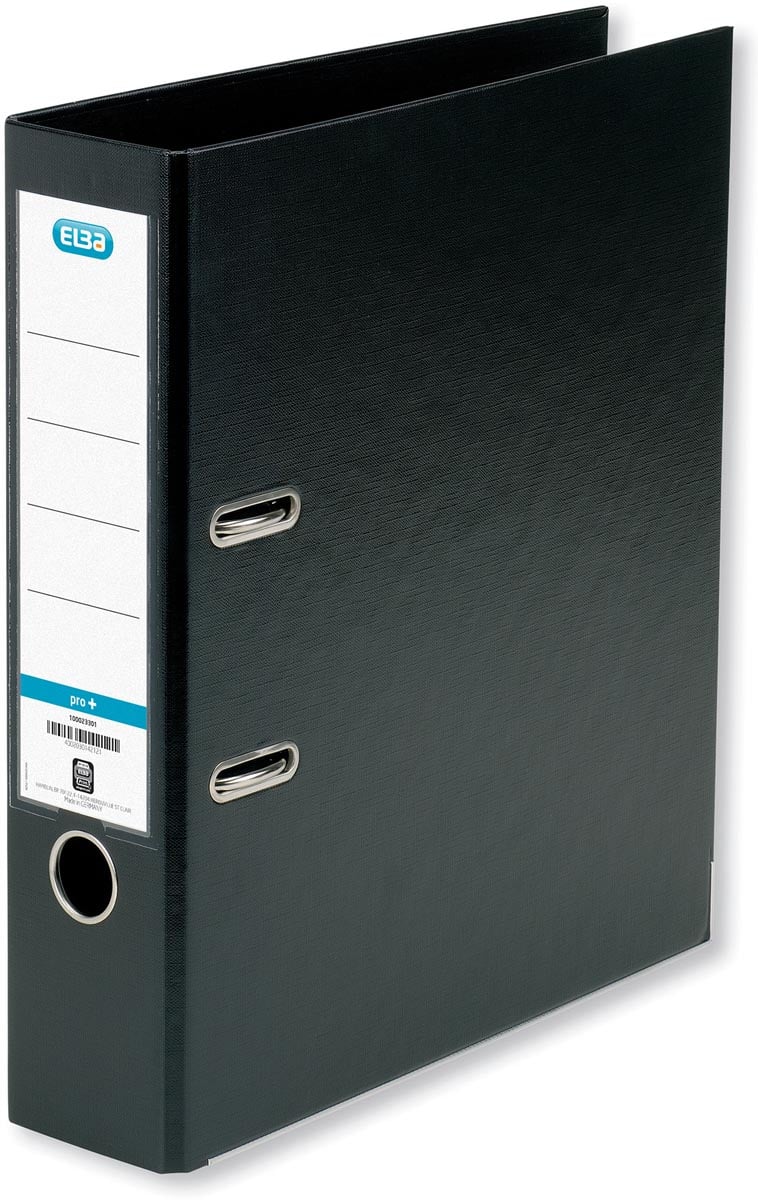 Elba ordner Smart Pro+, zwart, rug van 8 cm afbeelding