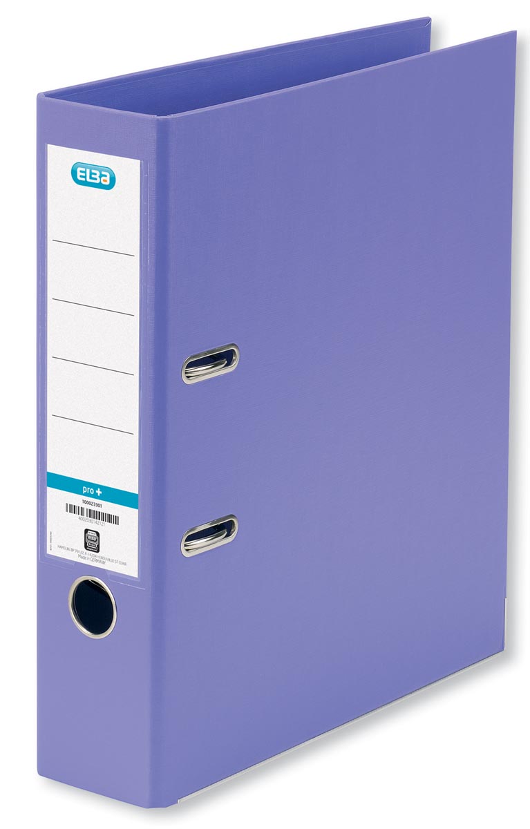 Elba ordner Smart Pro+, paars, rug van 8 cm
