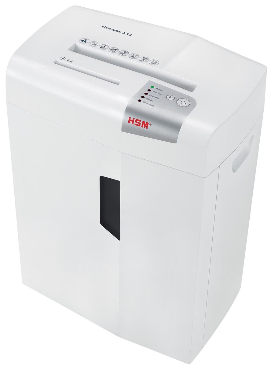 HSM shredstar X13 papiervernietiger, 4 x 37 mm afbeelding