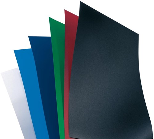 GBC PolyOpaque omslagen, ft A4, PP, 300 micron, pak van 100 stuks, blauw