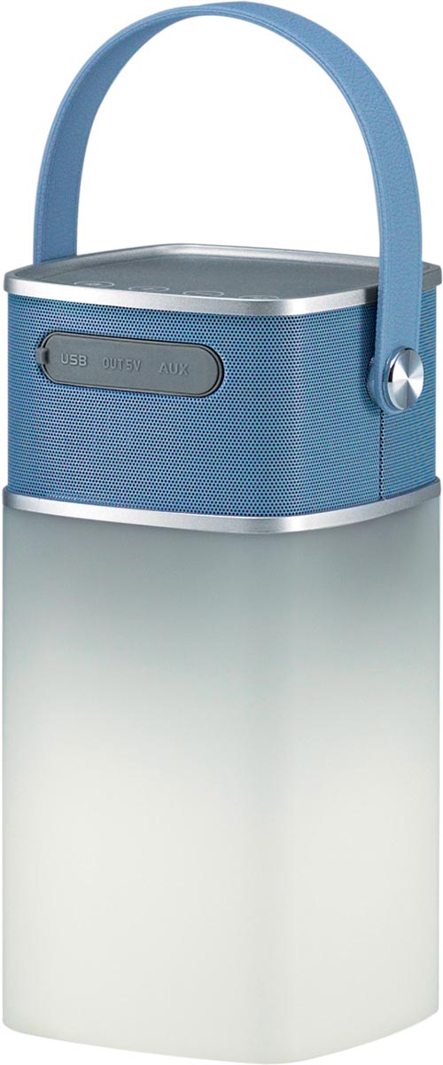 Hansa bureaulamp, LED 4 music, LED-lamp, blauw