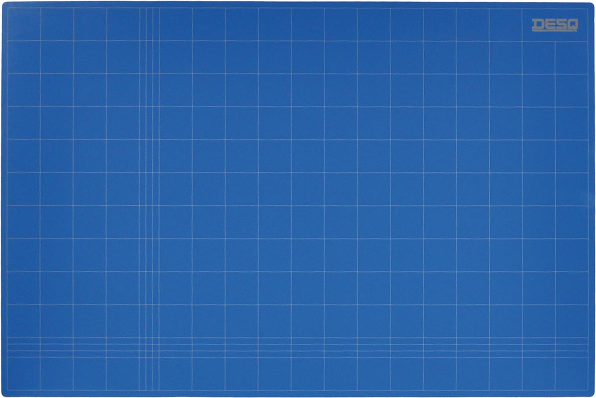 Desq snijmat, 3-laags, blauw, ft 60 x 90 cm