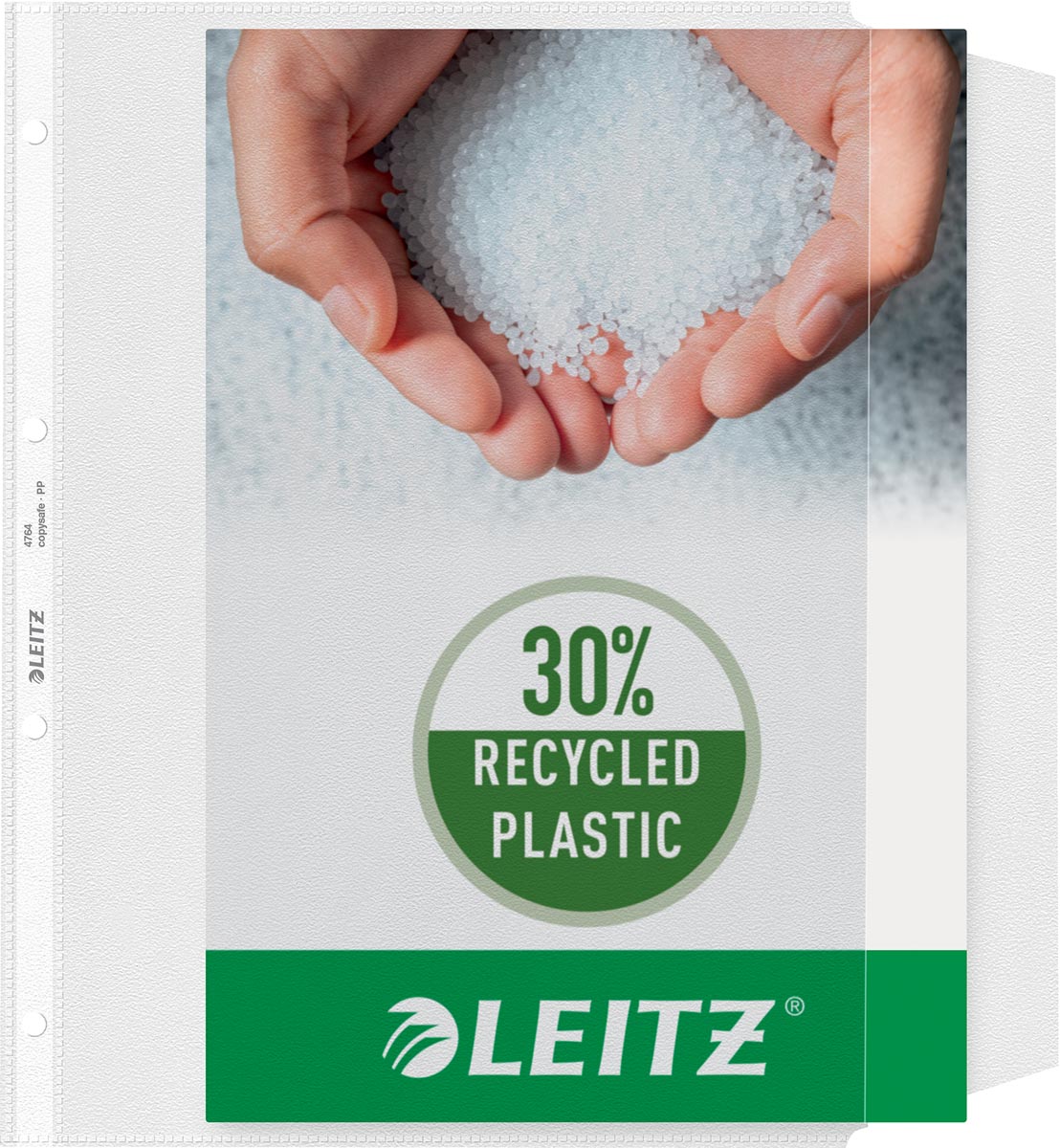 Leitz Premium Showtas A4 met klep, 30% gerecycleerd pre-consumer plastic