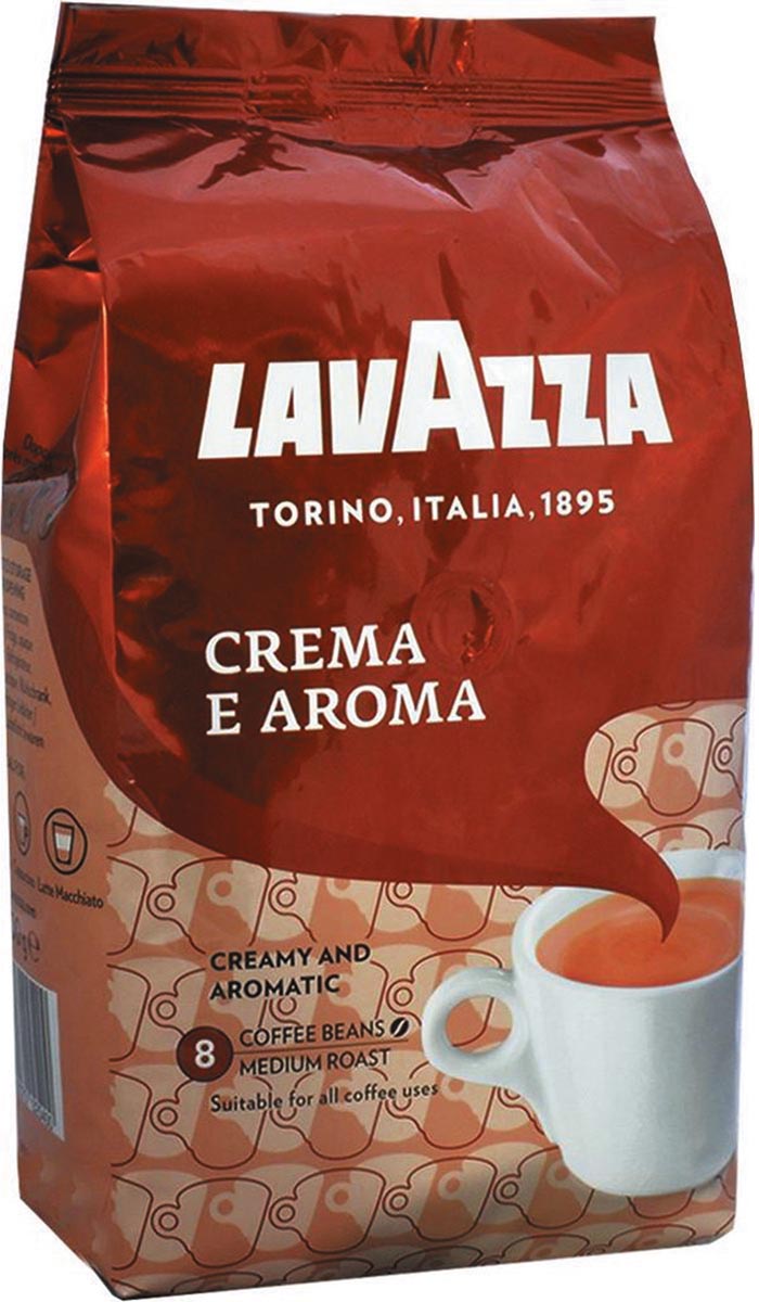 Lavazza koffiebonen crema e aroma, zak van 1 kg afbeelding