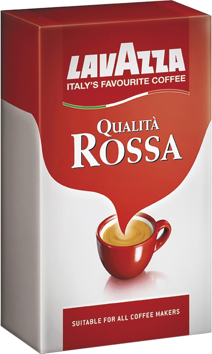 Lavazza gemalen koffie qualita rossa, 250 g afbeelding