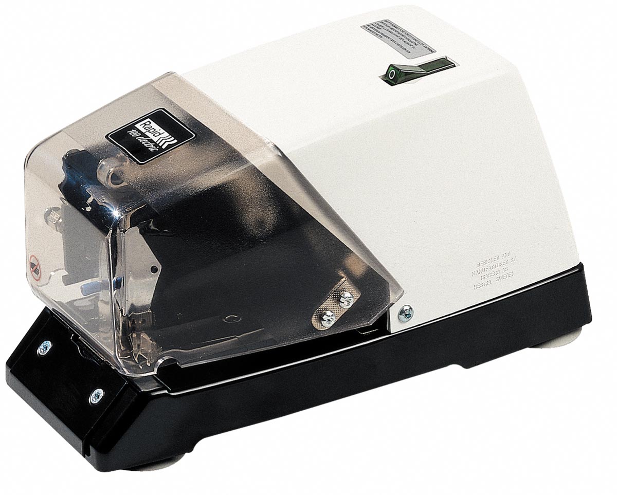 Rapid Classic contactloze electrische nietmachine 100E (66/6), wit