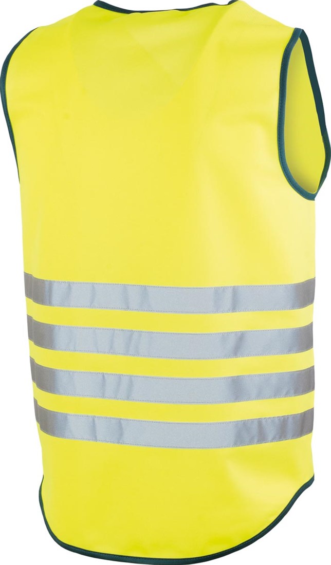 Gilet De Sécurité "Standard" Avec Pochette, Jaune Néon 09404104 00007