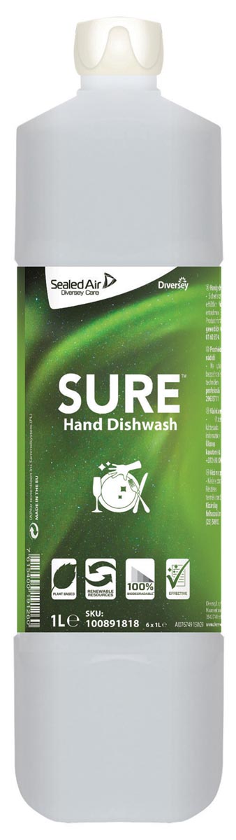 Diversey handafwasmiddel sure, 1 liter