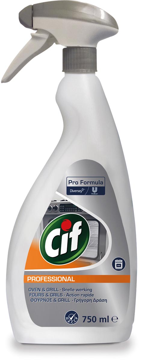 Cif oven- en grill reiniger, 750 ml afbeelding