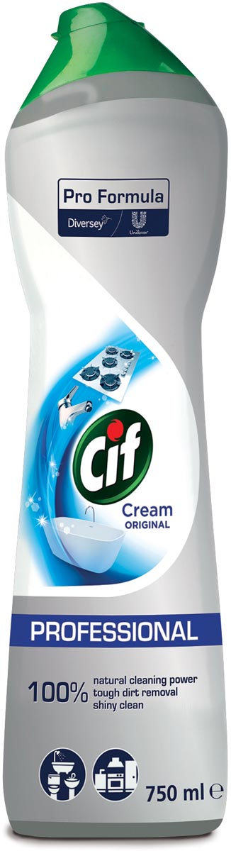 Cif schuurcrème original, flacon van 750 ml afbeelding